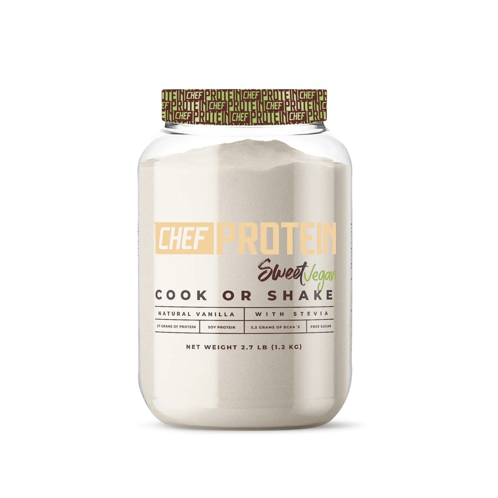 Chef Protein Vainilla Vegan - bnsuplementos.cl